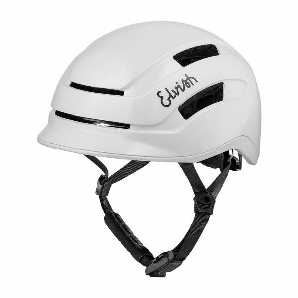 casque elvish velotaffeur blanc à lyon