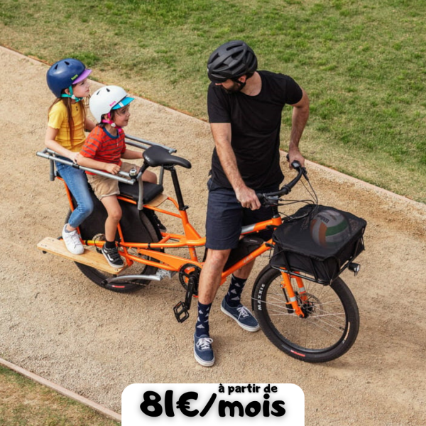 vélo longtail en financement à Lyon